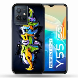Coque Pour Vivo Y55 5G Street Art Graffiti