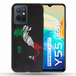 Coque Pour Vivo Y55 5G Voyage Italie Botte