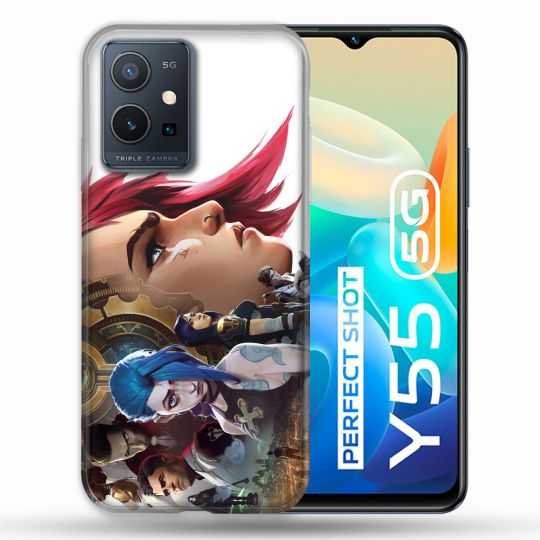 Coque Pour Vivo Y55 5G Arcane Jynx Sœur
