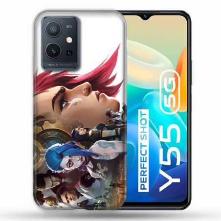 Coque Pour Vivo Y55 5G Arcane Jynx Sœur