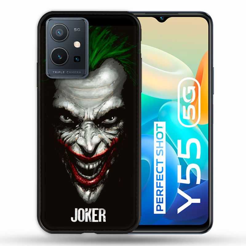 Coque Pour Vivo Y55 5G Joker Noir