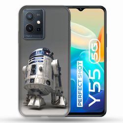 Coque Pour Vivo Y55 5G Star Wars - R2D2