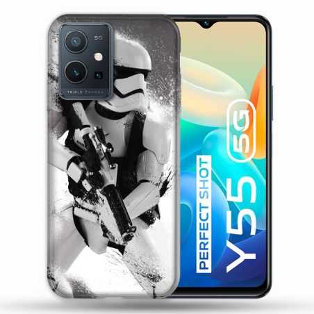 Coque Pour Vivo Y55 5G Star Wars - Trooper