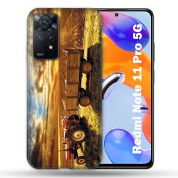 Coque Pour Xiaomi Redmi Note 11 Pro / 11 Pro 5G Agriculture Tracteur Color