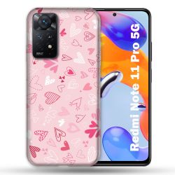 Coque Pour Xiaomi Redmi Note 11 Pro / 11 Pro 5G Amour Ptis Coeurs