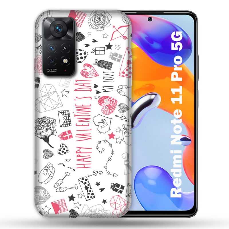 Coque Pour Xiaomi Redmi Note 11 Pro / 11 Pro 5G Amour Valentines