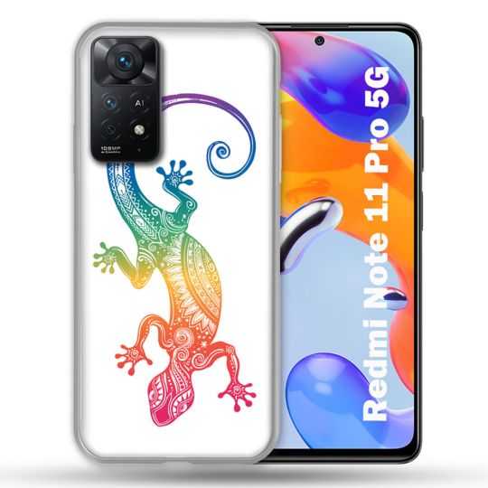 Coque Pour Xiaomi Redmi Note 11 Pro / 11 Pro 5G Animal Salamandre Color
