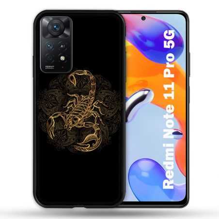 Coque Pour Xiaomi Redmi Note 11 Pro / 11 Pro 5G Animal Scorpion Fresque
