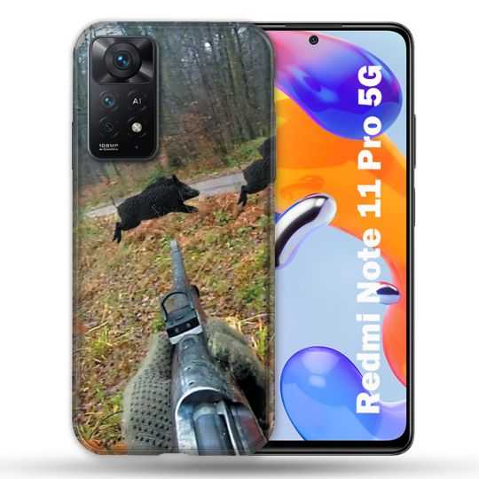 Coque Pour Xiaomi Redmi Note 11 Pro / 11 Pro 5G Chasse Vision Tir
