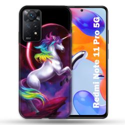 Coque Pour Xiaomi Redmi Note 11 Pro / 11 Pro 5G Fantastique Licorne Arc en ciel