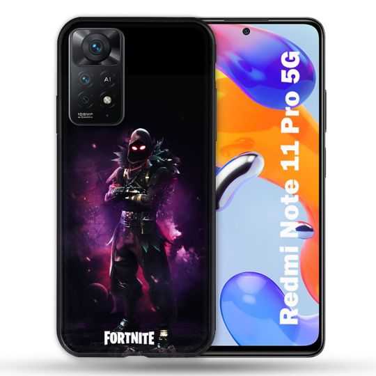 Coque Pour Xiaomi Redmi Note 11 Pro / 11 Pro 5G Fortnite Raven
