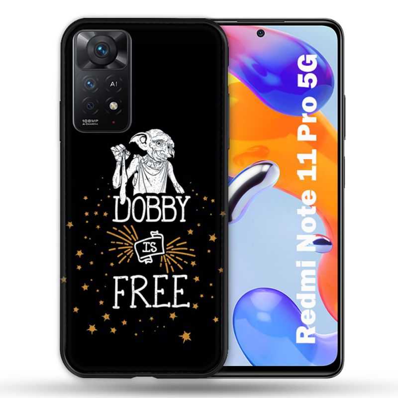 Coque Pour Xiaomi Redmi Note 11 Pro / 11 Pro 5G Harry Potter Dobby Free Noir