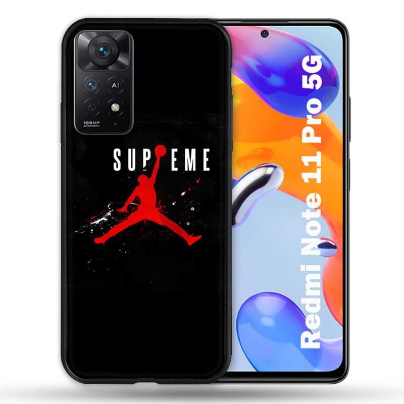 Coque Pour Xiaomi Redmi Note 11 Pro / 11 Pro 5G Jordan Supreme Noir