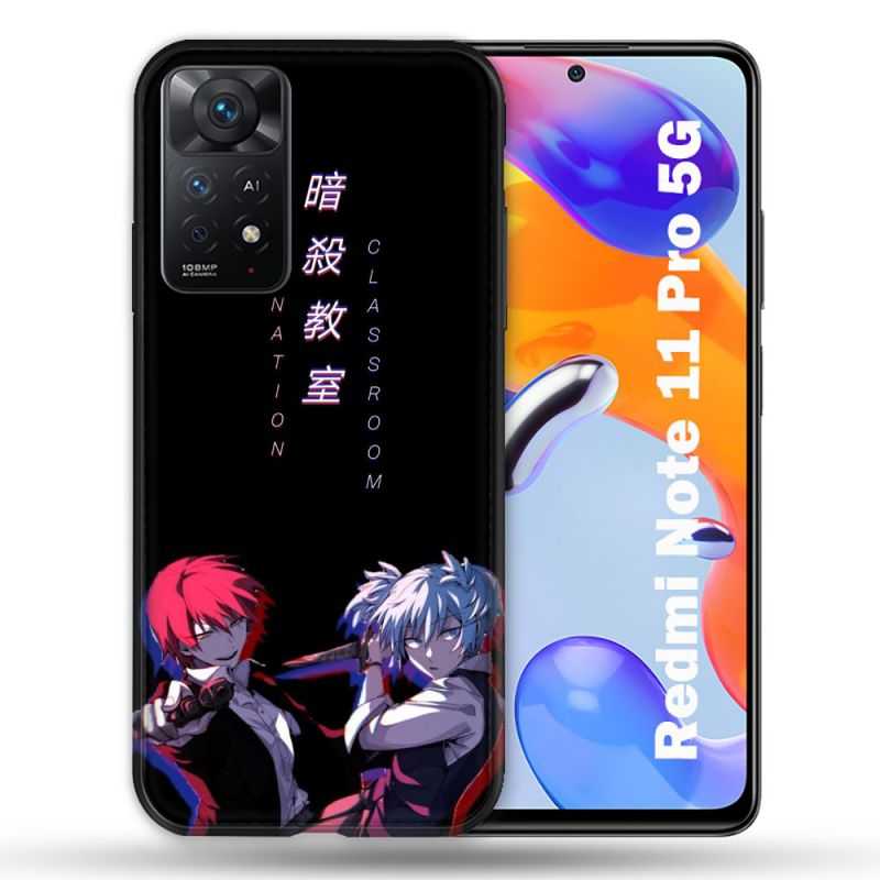 Coque Pour Xiaomi Redmi Note 11 Pro / 11 Pro 5G Manga Assassination Classroom Duo