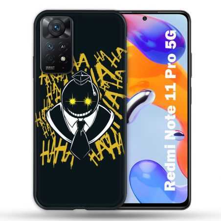 Coque Pour Xiaomi Redmi Note 11 Pro / 11 Pro 5G Manga Assassination Classroom Kuro Noir