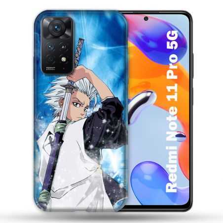 Coque Pour Xiaomi Redmi Note 11 Pro / 11 Pro 5G Manga Bleach Hitsugaya
