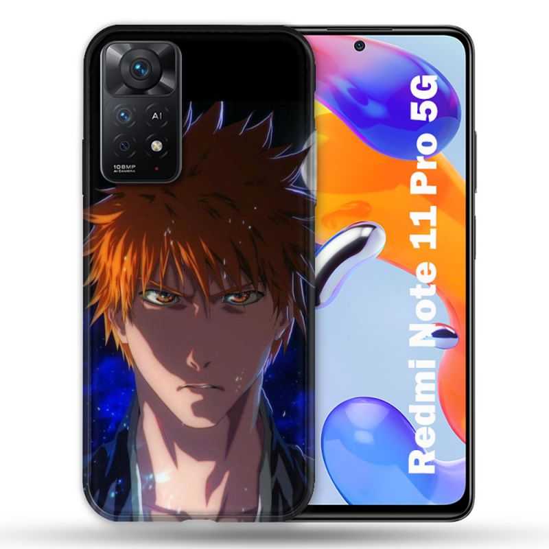 Coque Pour Xiaomi Redmi Note 11 Pro / 11 Pro 5G Manga Bleach Ichigo