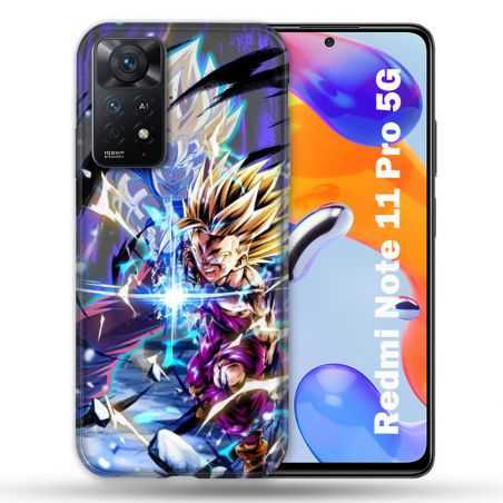 Coque Pour Xiaomi Redmi Note 11 Pro / 11 Pro 5G Manga Dragon Ball Sangohan Duo