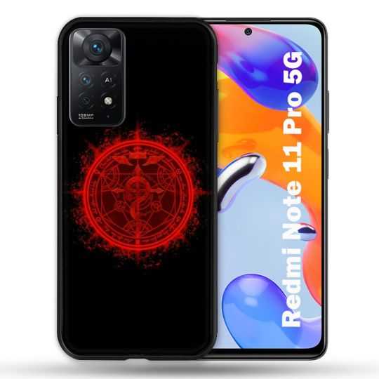 Coque Pour Xiaomi Redmi Note 11 Pro / 11 Pro 5G Manga Fullmetal Alchemist Logo