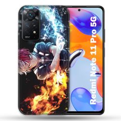 Coque Pour Xiaomi Redmi Note 11 Pro / 11 Pro 5G Manga My Hero Academia Shoto