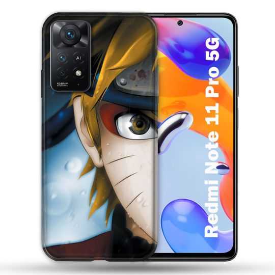 Coque Pour Xiaomi Redmi Note 11 Pro / 11 Pro 5G Manga Naruto Blanc