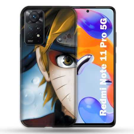 Coque Pour Xiaomi Redmi Note 11 Pro / 11 Pro 5G Manga Naruto Blanc