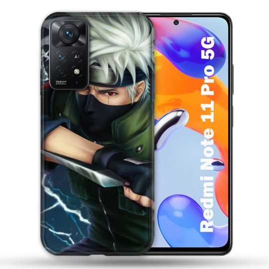 Coque Pour Xiaomi Redmi Note 11 Pro / 11 Pro 5G Manga Naruto Kakashi
