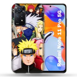 Coque Pour Xiaomi Redmi Note 11 Pro / 11 Pro 5G Manga Naruto Team