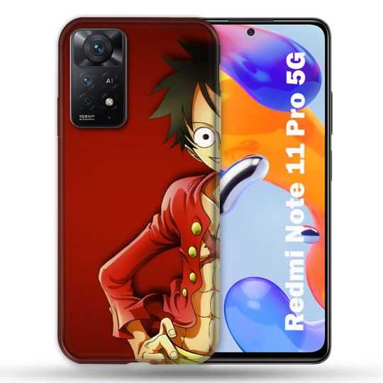 Coque Pour Xiaomi Redmi Note 11 Pro / 11 Pro 5G Manga One Piece Luffy