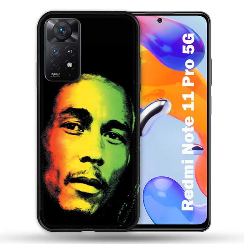 Coque Pour Xiaomi Redmi Note 11 Pro / 11 Pro 5G Musique Bob Marley 2