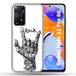Coque Pour Xiaomi Redmi Note 11 Pro / 11 Pro 5G Musique Rock Main