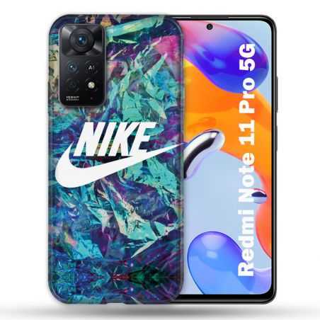 Coque Pour Xiaomi Redmi Note 11 Pro / 11 Pro 5G Nike Turquoise