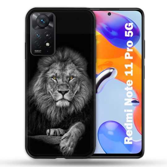 Coque Pour Xiaomi Redmi Note 11 Pro / 11 Pro 5G Animal Lion Majestueux