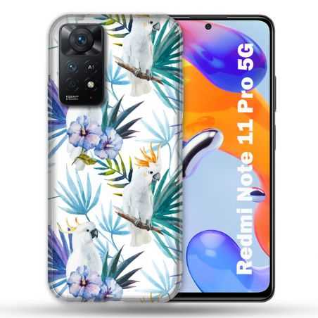 Coque Pour Xiaomi Redmi Note 11 Pro / 11 Pro 5G Animal Perroquet Peinture