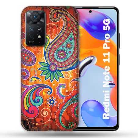 Coque Pour Xiaomi Redmi Note 11 Pro / 11 Pro 5G Fleur Psychedelic
