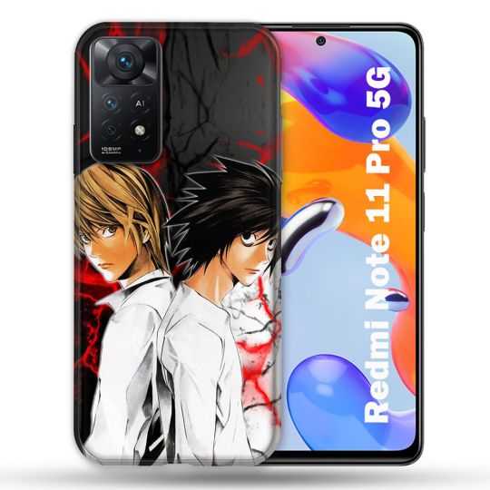 Coque Pour Xiaomi Redmi Note 11 Pro / 11 Pro 5G Manga Death Note Duo