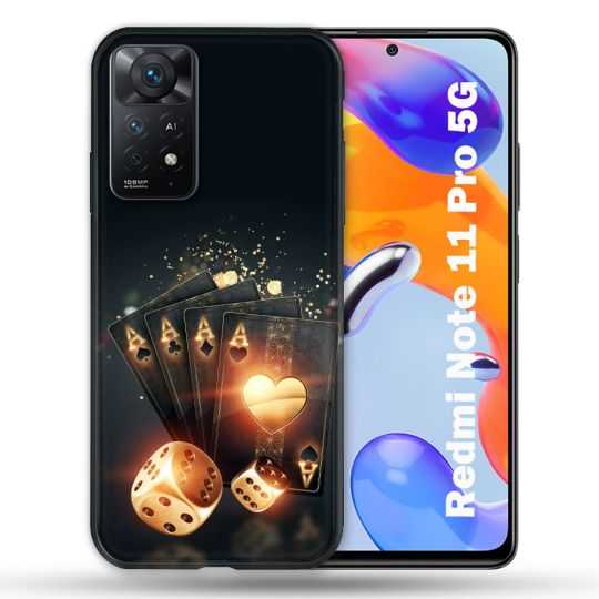 Coque Pour Xiaomi Redmi Note 11 Pro / 11 Pro 5G Poker Des