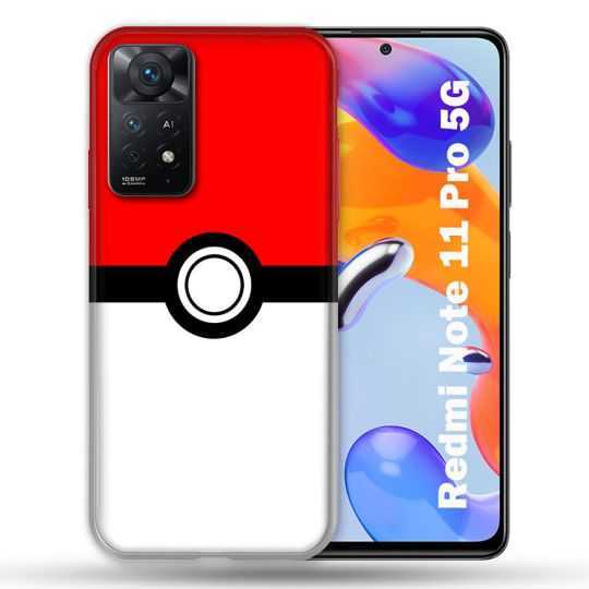 Coque Pour Xiaomi Redmi Note 11 Pro / 11 Pro 5G Pokemon Pokeball