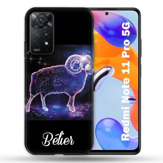 Coque Pour Xiaomi Redmi Note 11 Pro / 11 Pro 5G Signe Zodiaque 2 Bélier