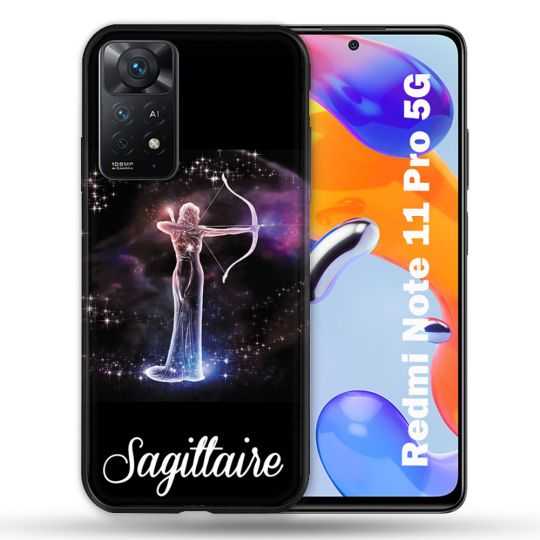 Coque Pour Xiaomi Redmi Note 11 Pro / 11 Pro 5G Signe Zodiaque 2 Sagittaire