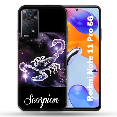 Coque Pour Xiaomi Redmi Note 11 Pro / 11 Pro 5G Signe Zodiaque 2 Scorpion