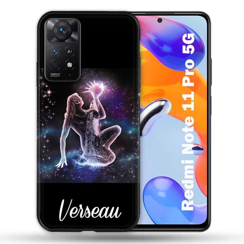 Coque Pour Xiaomi Redmi Note 11 Pro / 11 Pro 5G Signe Zodiaque 2 Verseau