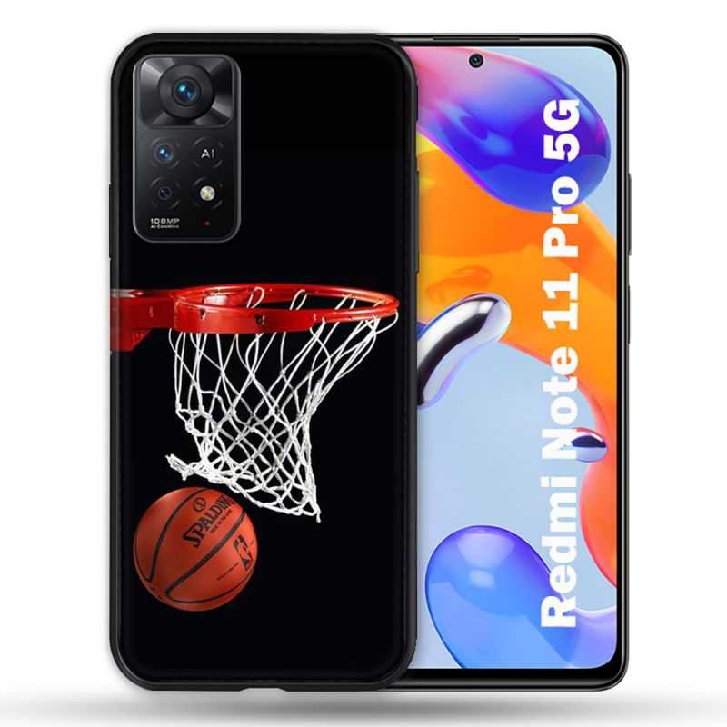 Coque Pour Xiaomi Redmi Note 11 Pro / 11 Pro 5G Sport Basket Panier
