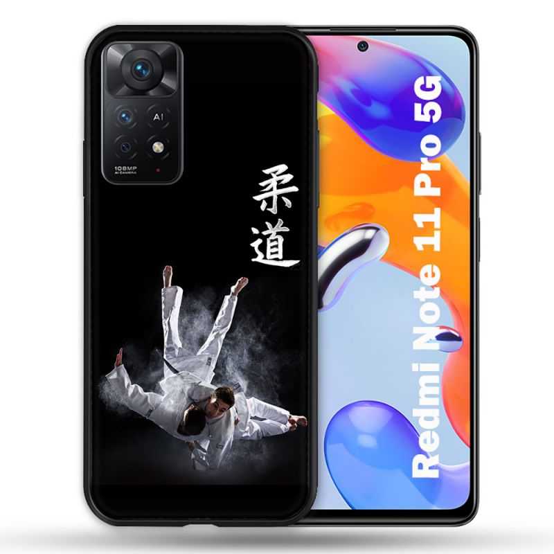 Coque Pour Xiaomi Redmi Note 11 Pro / 11 Pro 5G Sport Judo Noir