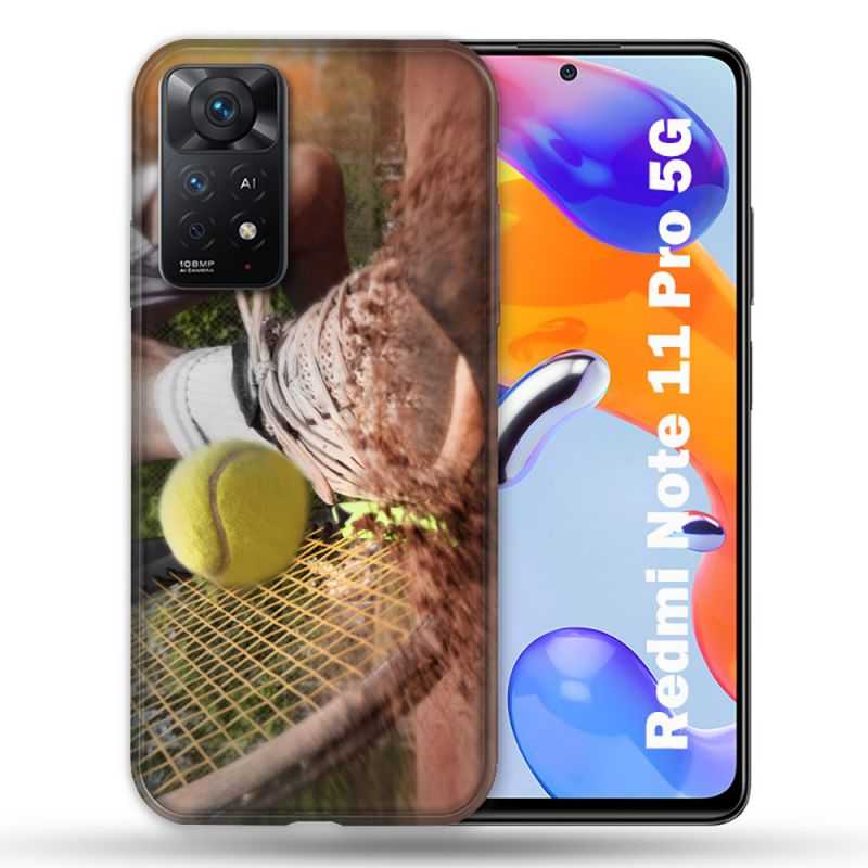 Coque Pour Xiaomi Redmi Note 11 Pro / 11 Pro 5G Sport Tennis Glissade