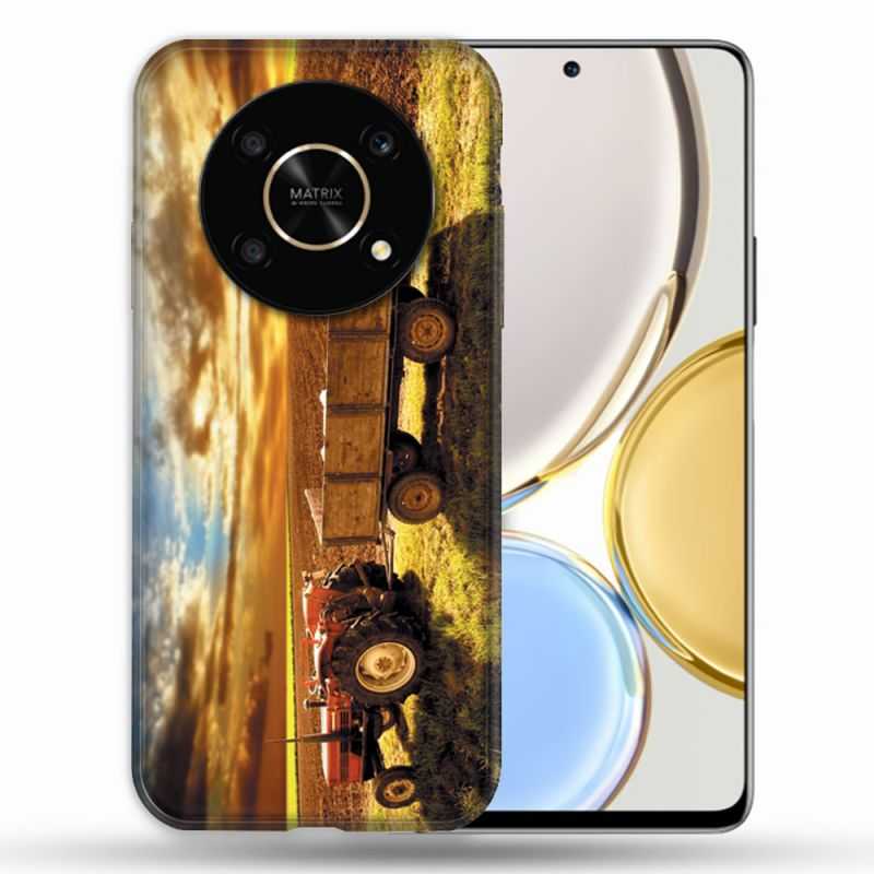 Coque Pour Honor Magic 4 Lite Agriculture Tracteur Color