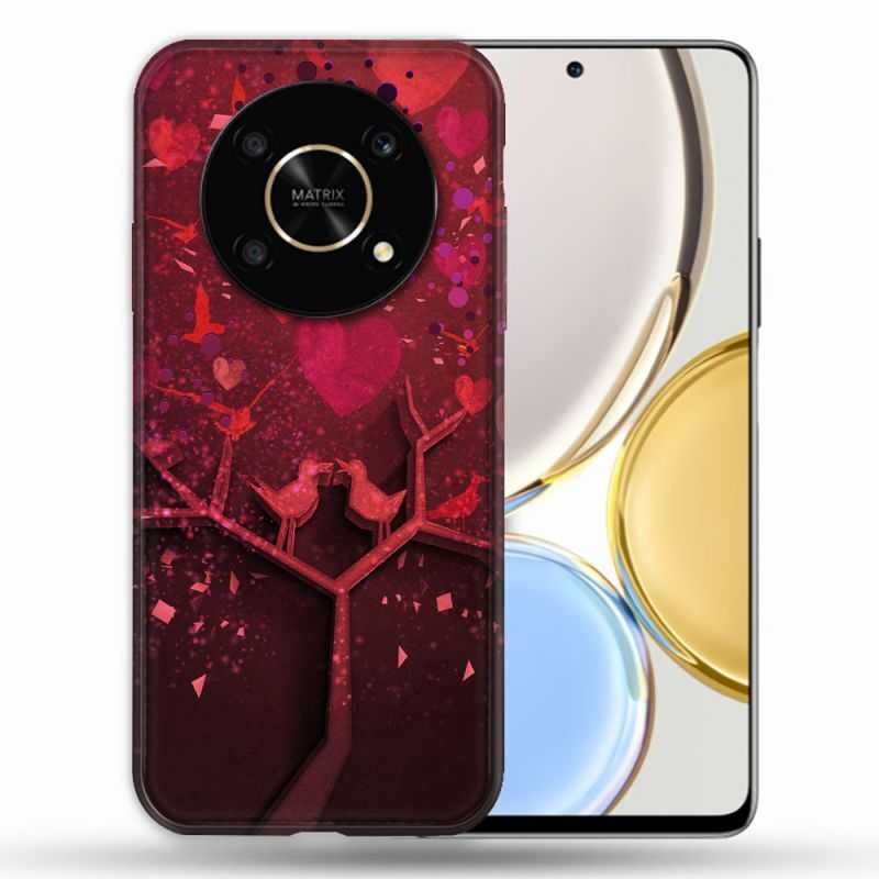 Coque Pour Honor Magic 4 Lite Amour Arbre