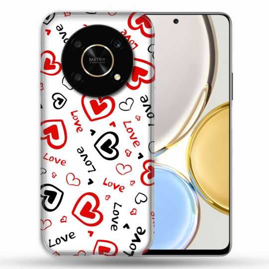 Coque Pour Honor Magic 4 Lite Amour Love