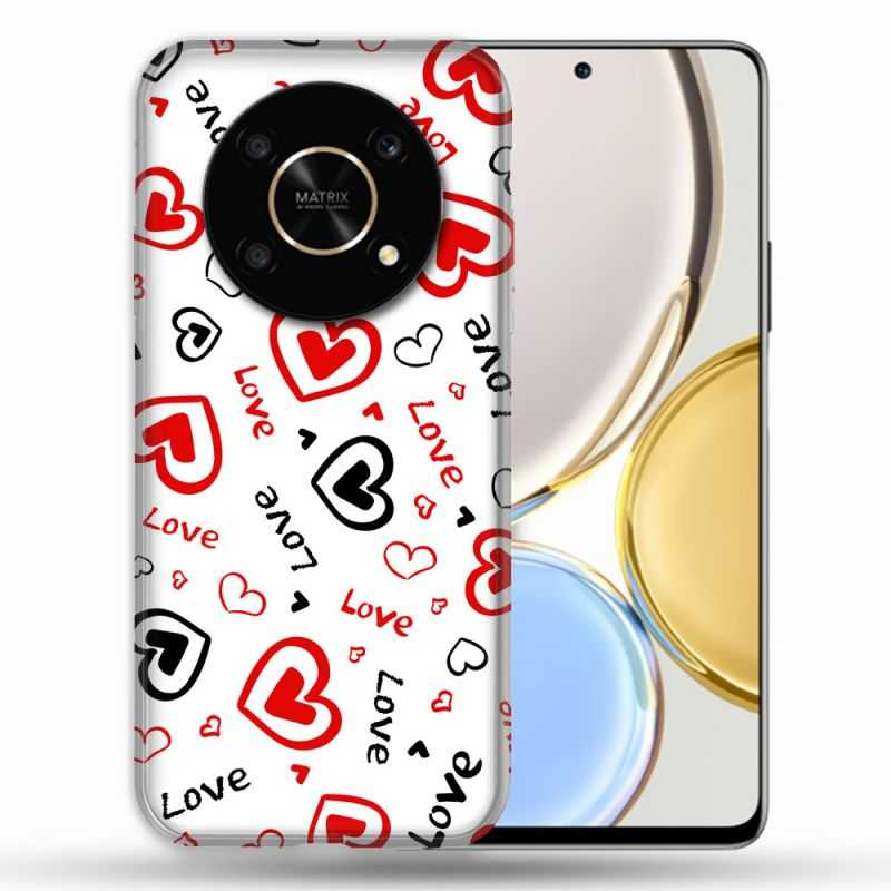 Coque Pour Honor Magic 4 Lite Amour Love