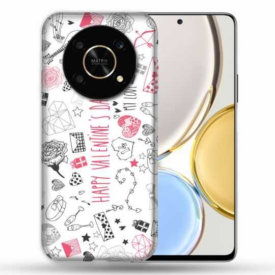Coque Pour Honor Magic 4 Lite Amour Valentines